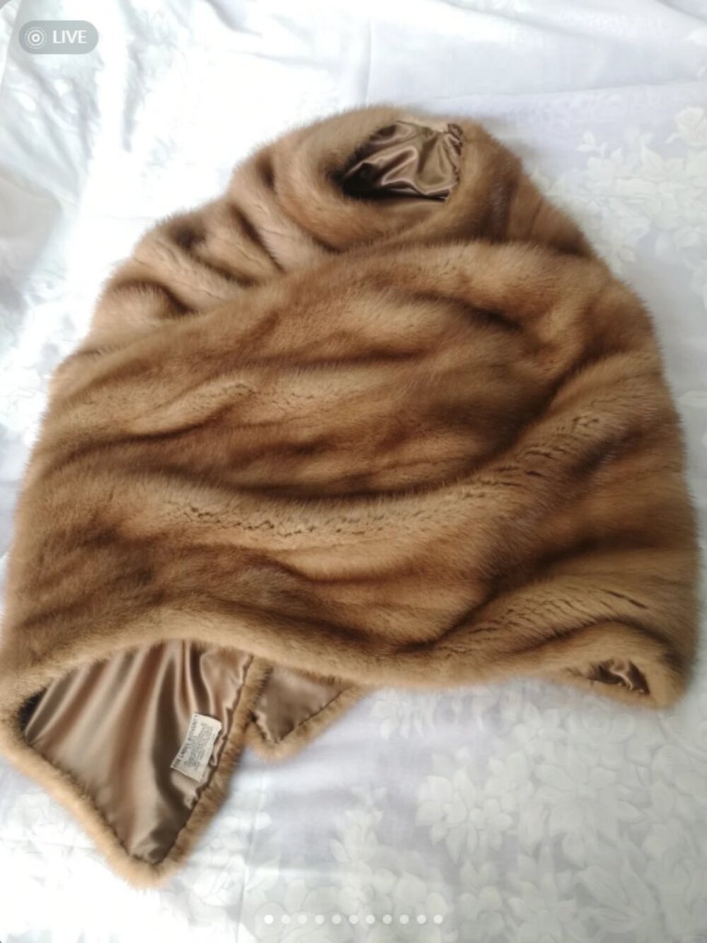 Premium Luxurious Mink Cape / Short Cape Coat